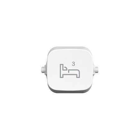 Clipsal Iconic, Essence Rocker, BED3 - Arctic White
