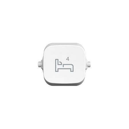 Clipsal Iconic, Essence Rocker, BED4 - Arctic White