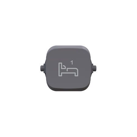 Clipsal Iconic, Essence Rocker, BED1 - Ash Grey