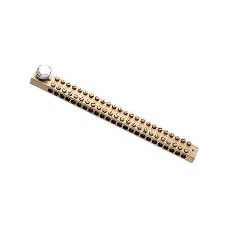 Clipsal - Max 4, Link bar, 165 A 24 hole length 201 mm 1 hexagon head