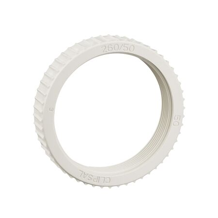 Clipsal - Cable Management, Screwed Lock Ring, PVC, 50mm - Grey