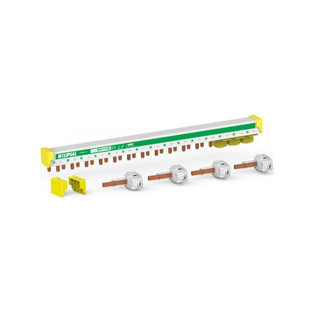 MAX9, MAXBAR Top Feed, 3P+N, 15 Modules, 100 A with Accessories