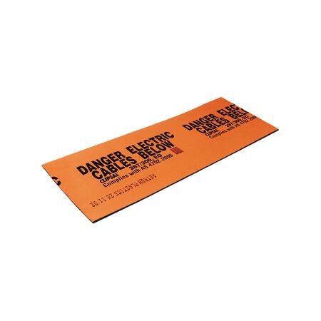 Clipsal - Cable Management, Rigid Strip, 2 Metre Length, Width 300mm, Complies with AS4702 and AS/NZS3000 - Electric Orange