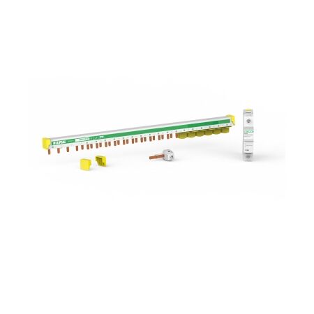 MAX9, MAXBAR Top Feed, 3P+N, 21 Modules, 100 A with N Block and Accessories