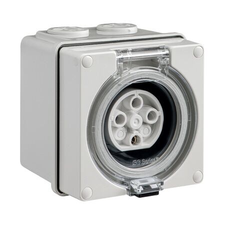 Easy56, Socket, 4 Pin, 20A, 500V