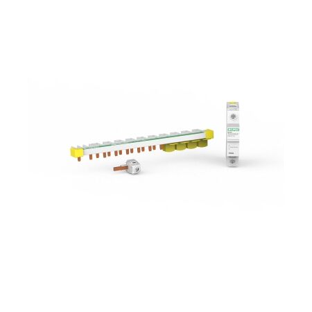 MAX9, MAXBAR Top Feed, 1P+N, 12 Modules, 100 A with N Block and Accessories
