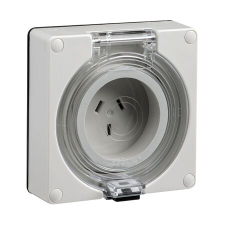 Easy56, Socket, 3 Pin, 10A, 250V, Less Enclosure