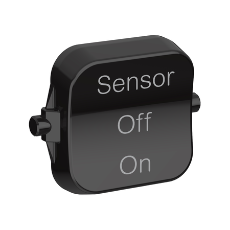 Pro Series, Rocker Toggle, 3-pos SENSOR-ON-OFF - Black