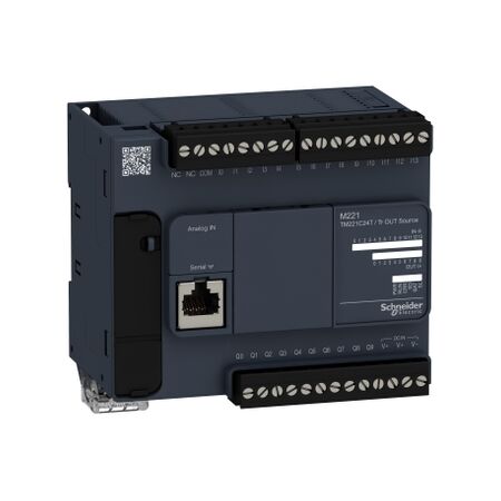 Modicon M221, Logic controller, 24 IO transistor PNP