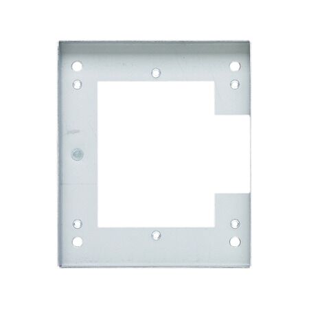 Medilec, Flush Mount Metal Plate, Wall Boxes, Grids, 1 Gang