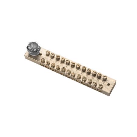 Clipsal - Max 4, Link bar, 165 A 12 hole length 116 mm 1 hexagon head