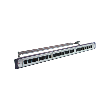 Clipsal Actassi, P/Panel 24 Port, CAT6 UTP Shutter with Jacks