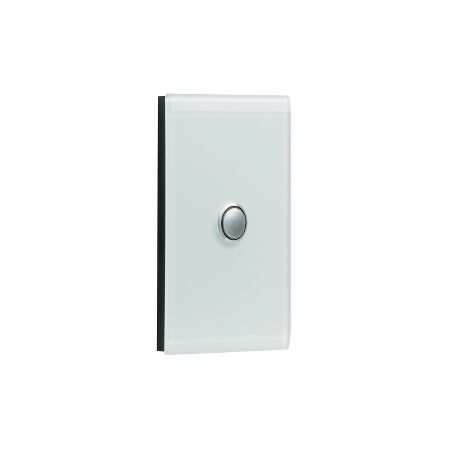 Saturn Series, Switch Grid and Cover Assembly, 1 Gang, Less Mechanism - Espresso Black