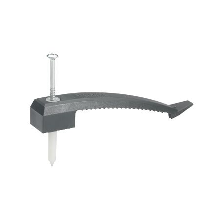 Thorsman, single cable wing, with nail plug, dark grey- set of 25