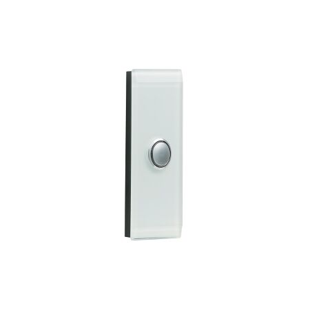 Saturn Series, Grid and Cover, 1 Gang, Less Mechanism - Horizon Silver