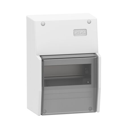 MAX9, Switchboard Enclosure, Type 1, 1 Row, 6 Ways, Surface Mounted