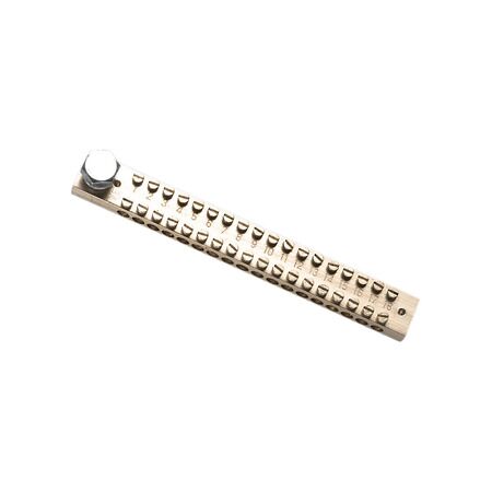 Clipsal - Max 4, Link bar, 165 A 18 hole length 158 mm 1 hexagon head