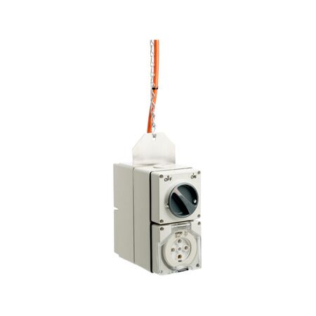 Clipsal - 56 Series, Switched Pendant Outlet Kit, (suits 2 x 56C)