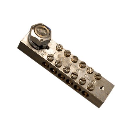 Clipsal - Max 4, Link bar, 165 A 6 hole length 95 mm 1 hexagon head