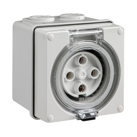 Easy56, Socket, 4 Pin, 32A, 500V