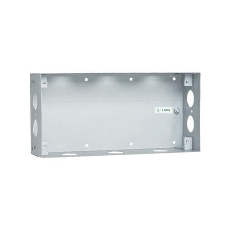 Medilec, Flush Mount Metal Plate, Wall Boxes, 3 Gang, Wall Box