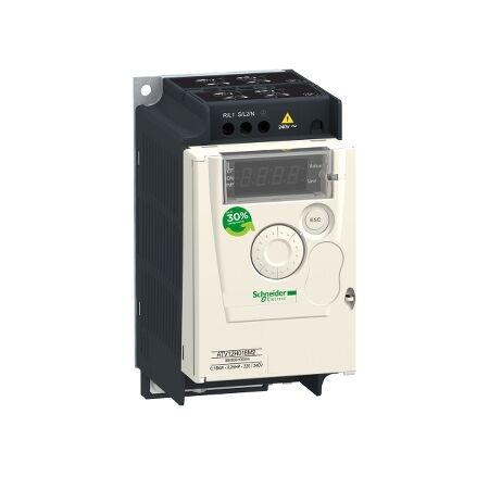 Altivar 12, Variable speed drive ATV12, 0.18kW, 0.25hp, 200..240V, 1ph