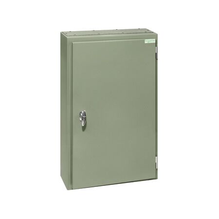 Acti9, MD Encapsulated distribution board, 36 poles, 250A main switch, 18mm, IP56, grey