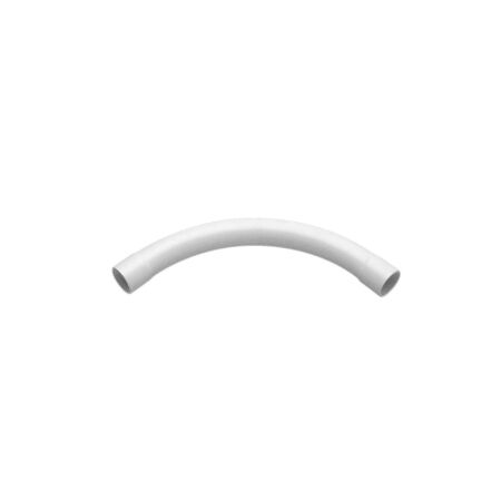 Clipsal - Cable Management, Conduit Bend, Solid, PVC, 90Deg, 50mm - White Electric