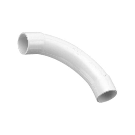 Clipsal - Cable Management, Bend, 20mm - White Electric