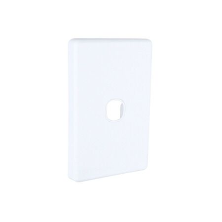 Classic C2000 Series, Switch Grid Plate and Cover, 1 Gang, Less Mechanism, Standard Size - White Electric