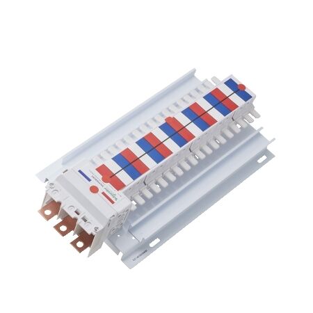Acti9, SAU Chassis, 250A, 3Ph, 36 poles, 18mm for iC60 MCB and RCBO, top or bottom
