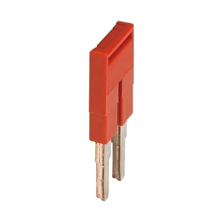 Linergy, Plug-in bridge, Linergy TR, 2 points, for 4mm² terminal blocks, 2 way, red, set of 10