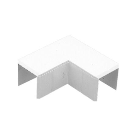 Clipsal - Cable Management, Flat Elbow, 16 x 16mm - White Electric