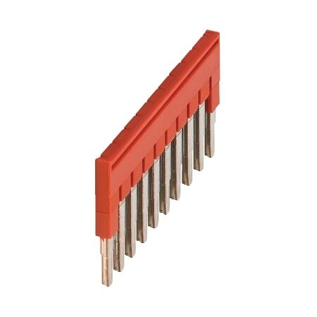 Linergy, Plug-in bridge, Linergy TR, 10 points, for 2.5mm² terminal blocks, red, 10 way, set of 10