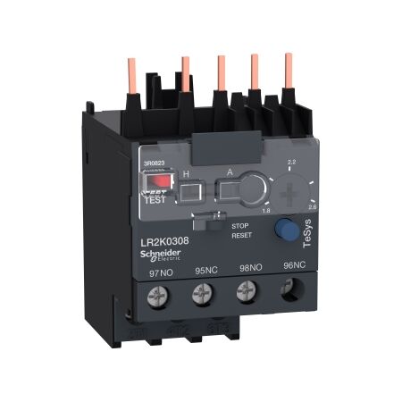 TeSys LR2 K, Differential thermal overload relay, TeSys K, 1.8...2.6A, class 10A