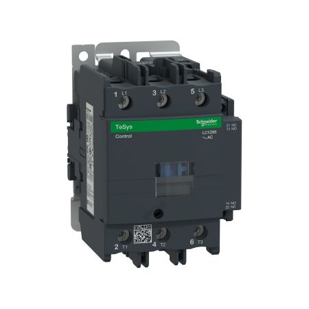 TeSys D, Contactor, TeSys Deca, 3P(3NO), AC-3/AC-3e, 440V, 95A, 230V AC 50/60Hz coil,screw clamp terminals