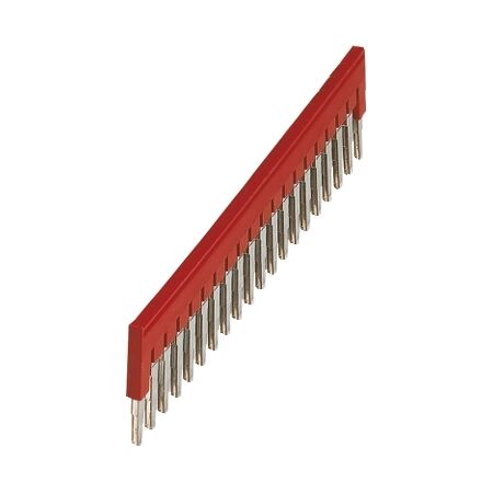 Linergy, Plug-in bridge, Linergy TR, 20 points, for 4mm² terminal blocks, red, 20 way, set of 10