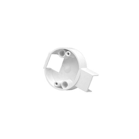 Clipsal - Cable Management, Trunking, Mounting Block Round Surf - White Electric