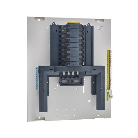 Acti9, Pan assembly, 6 ways TP + earth + neutral