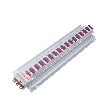 Acti9, SAU Chassis, 250A, 3Ph, 96 poles, 18mm for iC60 MCB and RCBO, top or bottom