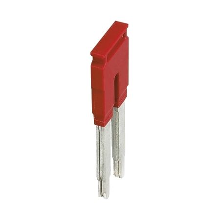 Linergy, Plug-in bridge, Linergy TR, 2 points, for 10mm² terminal blocks, 2 way, red, set of 10