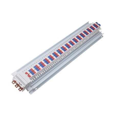 Acti9, SAU Chassis, 250A, 3Ph, 108 poles, 18mm for iC60 MCB and RCBO, top or bottom