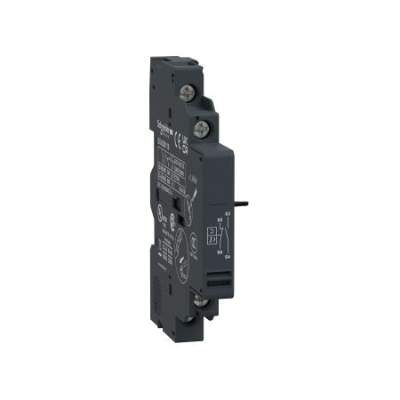 TeSys GV2, TeSys Deca, auxiliary contact, 1 NO + 1 NC (fault)