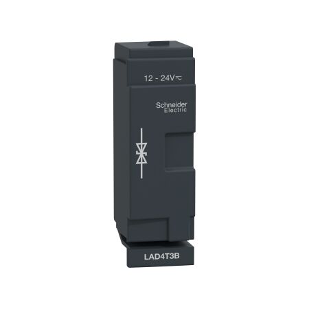 TeSys D, Suppressor module, Bidirectional peak limiting diode, 24 V AC/DC