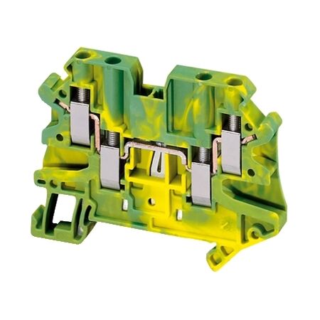 Linergy, Screw Terminal, Protective Earth, 4 Points, 4mm², Green-Yellow