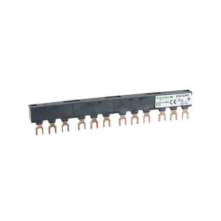 TeSys D, Linergy FT Comb busbar, 63 A, 4 tap-offs, 45 mm pitch