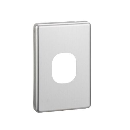 Classic C2000 Series, Switch Plate Cover, Electric Range, Cooker - Brushed Aluminium