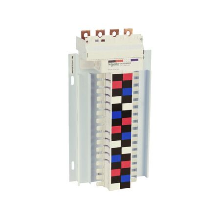 Acti9, SAU Chassis, 250A, 3*(1Ph+N), 32 poles, 18mm for iC60 MCB and RCBO, top feed