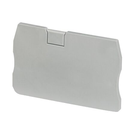 Linergy, Cover plate, Linergy TR, 2.2mm width, 2 points, for spring terminals NSYTRR22, NSYTRP22, grey, Set of 50