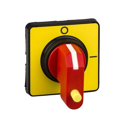 TeSys Mini-Vario, front and red rotary handle, 1 padlocking